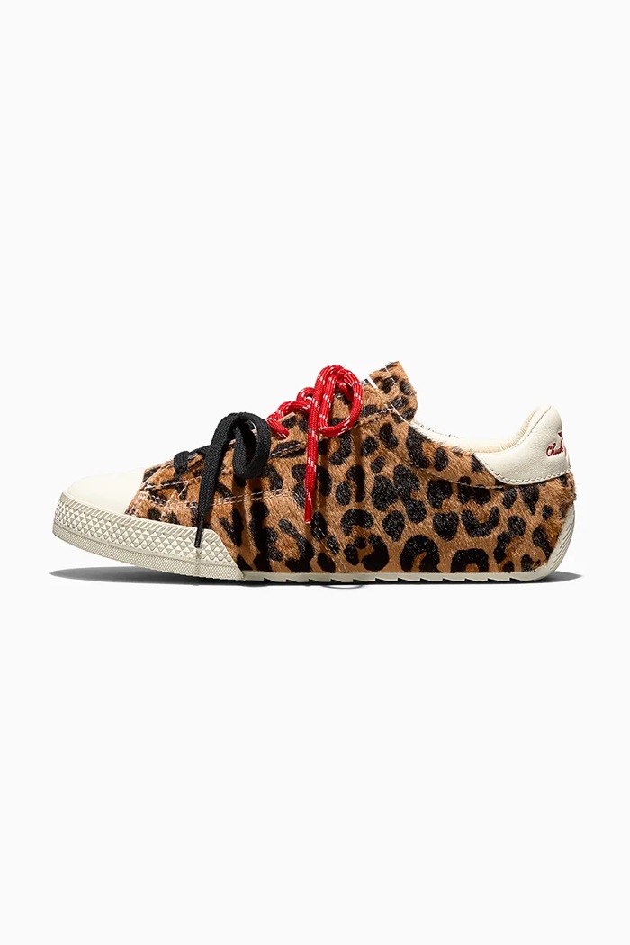 Obuv Converse Chuck Taylor LO OX sneakers dámske kožené A19174C béžová