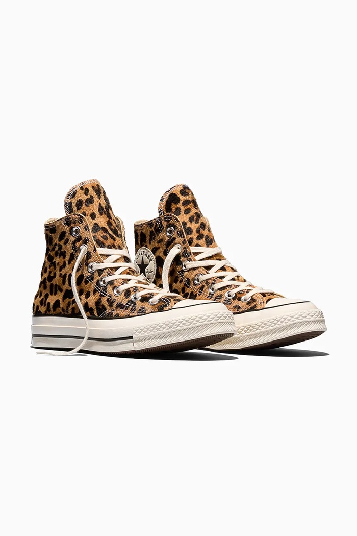Converse Chuck 70 HI πάνινα Γυναικεία δερμάτινα A19169C μπεζ AW26