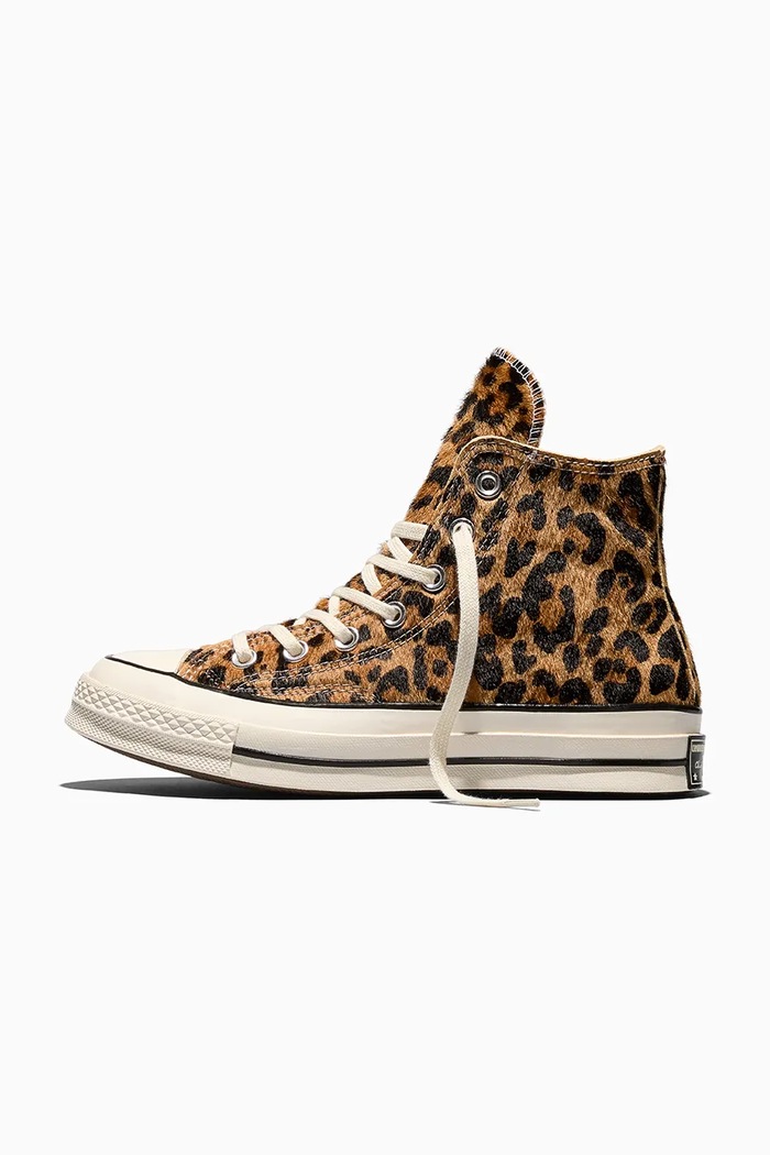 Παπούτσια Converse Chuck 70 HI πάνινα Γυναικεία δερμάτινα A19169C μπεζ