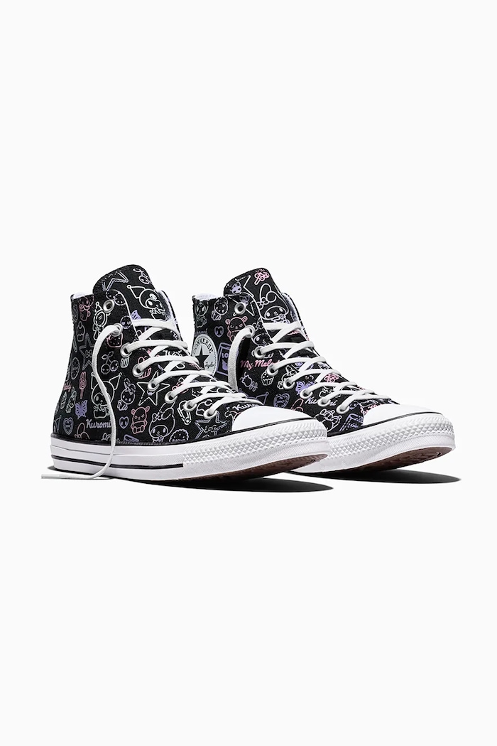 Converse X Hello Kitty Chuck Taylor All Star HI trampki damskie A24938C czarny AW26