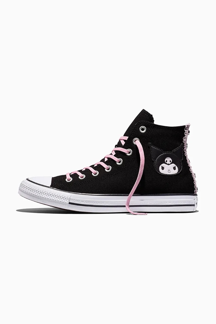 Obuwie Converse X Hello Kitty Chuck Taylor All Star HI trampki damskie A21837C czarny