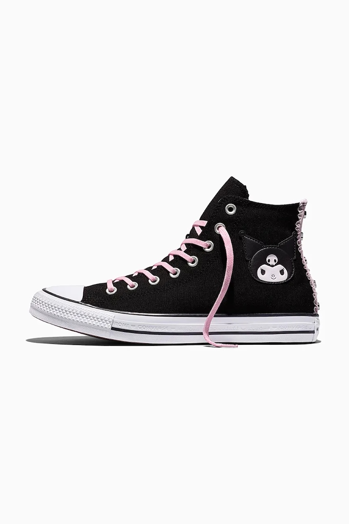 Obuwie Converse X Hello Kitty Chuck Taylor All Star HI trampki damskie A21837C czarny