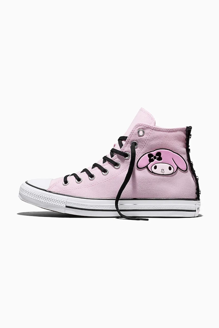 Obuwie Converse X Hello Kitty Chuck Taylor All Star HI trampki damskie A21836C różowy