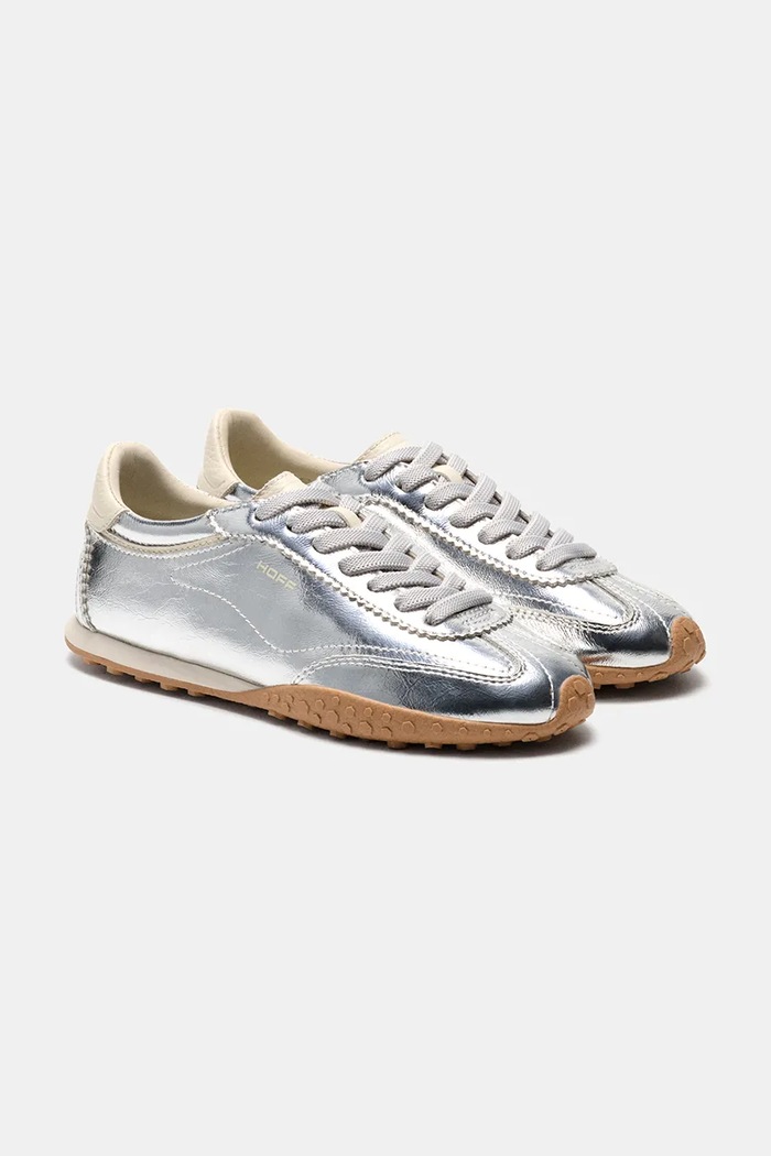 Hoff BRIDGE FL SILVER sneakers γυναικεία δερμάτινα 22661403 ασημί AW26