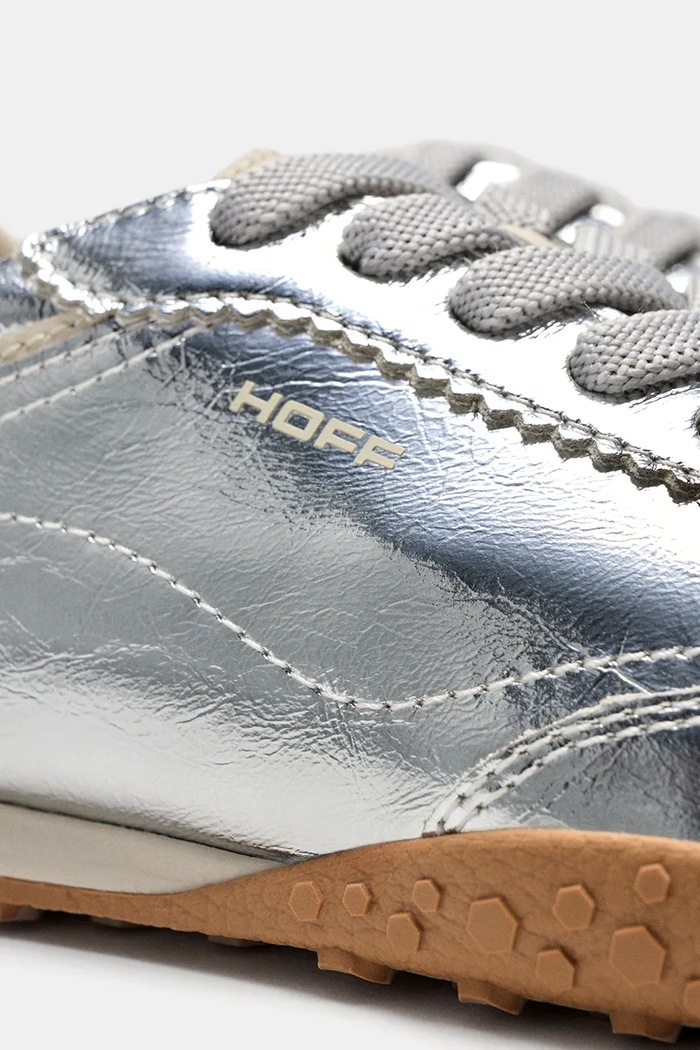 Hoff BRIDGE FL SILVER sneakers γυναικεία δερμάτινα ασημί 22661403