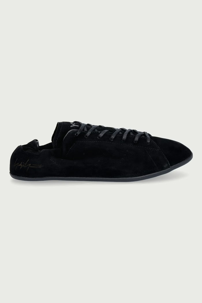 Y-3 STAN SMITH LO P sneakersy damskie zamszowe LA6688 czarny AW26
