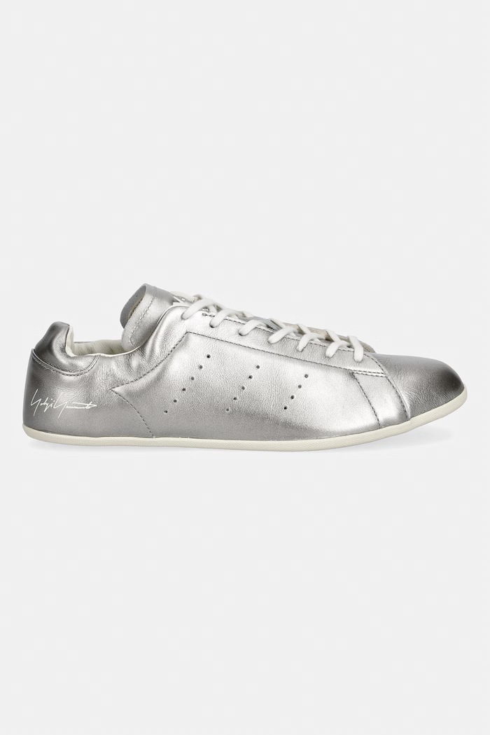 Y-3 STAN SMITH LO P sneakersy damskie skórzane KI7901 srebrny AW26