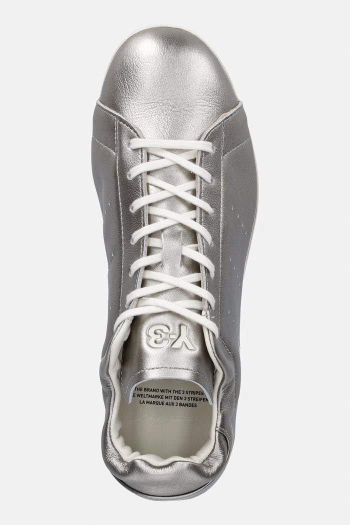 Y-3 STAN SMITH LO P sneakersy damskie skórzane srebrny KI7901