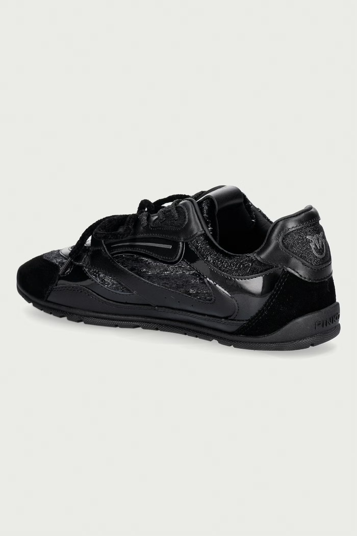 Παπούτσια Pinko Yulia 01 sneakers γυναικεία SS0185.P153.Z99 μαύρο