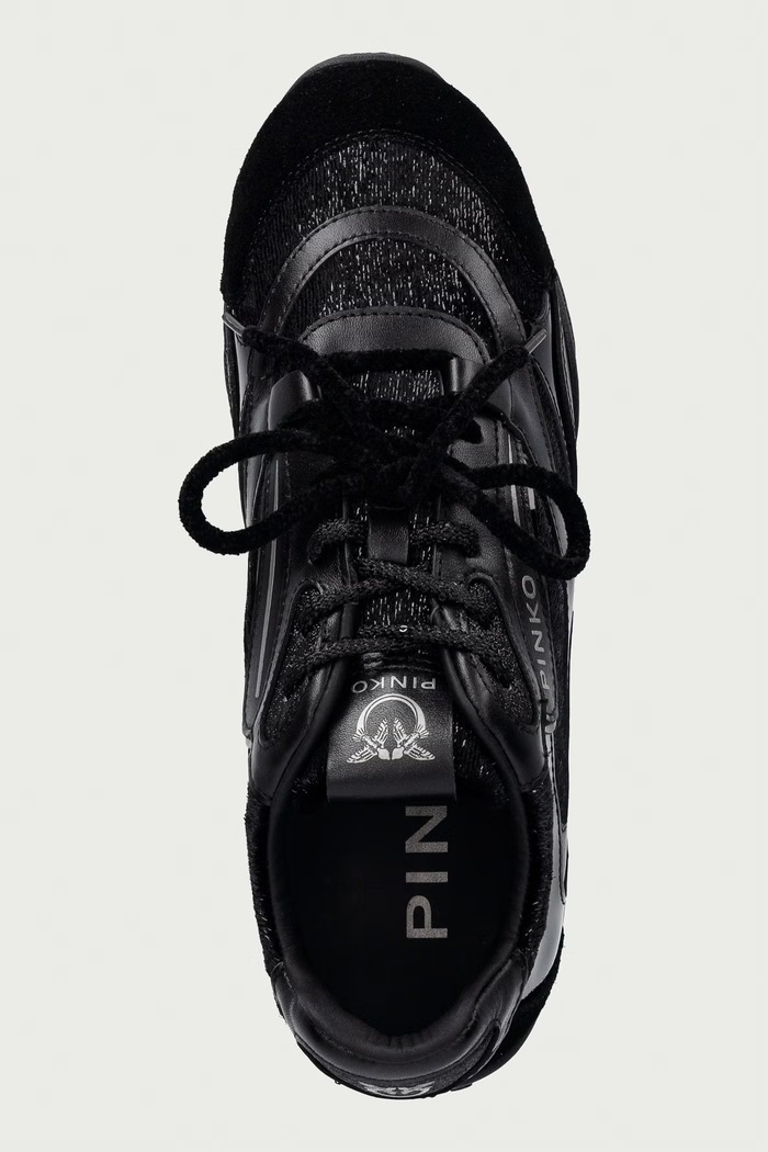 Pinko Yulia 01 sneakers γυναικεία μαύρο SS0185.P153.Z99