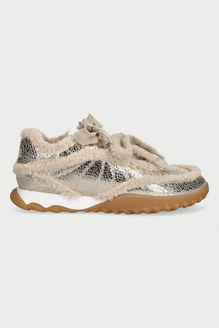 Pinko Gea 02 sneakers dámske kožené SS0179.P156.Z22 zlatá AW26