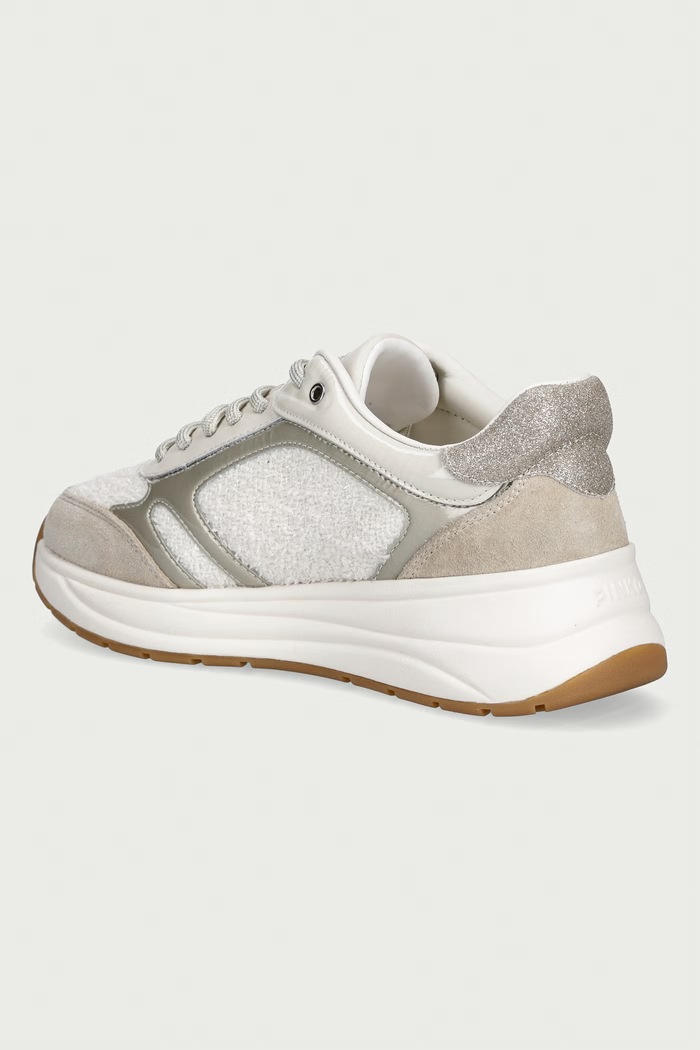 Παπούτσια Pinko Nataly 02 sneakers γυναικεία SS0197.P155.TV7 μπεζ
