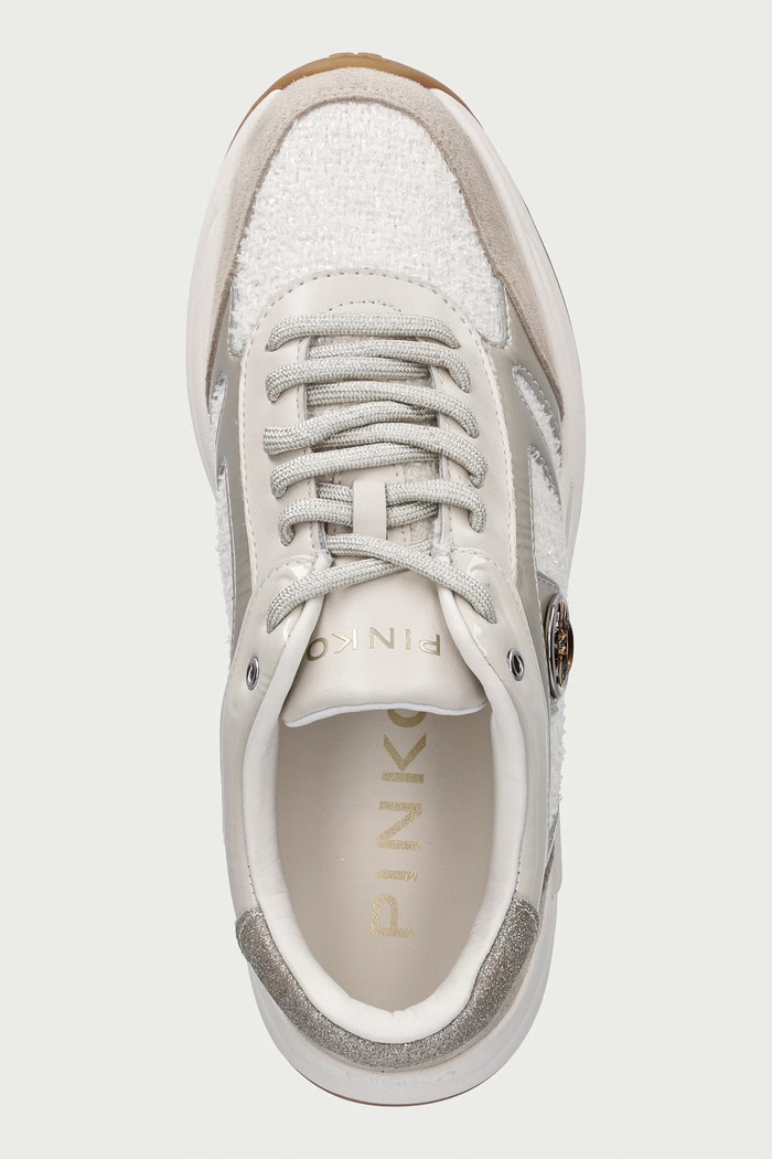 Pinko Nataly 02 sneakers γυναικεία μπεζ SS0197.P155.TV7