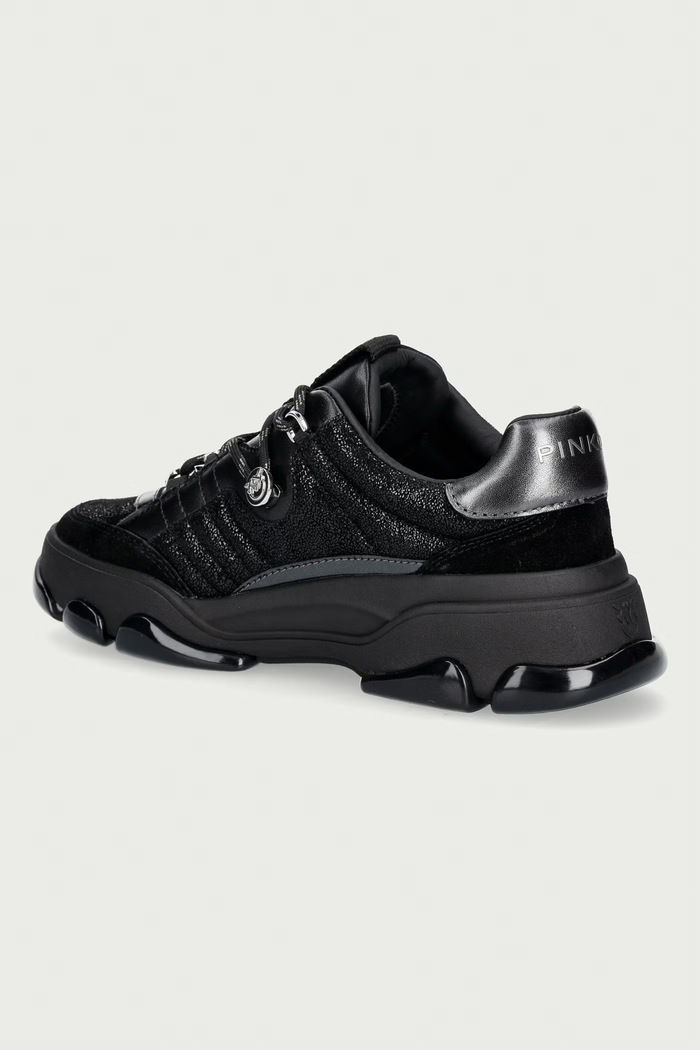 Παπούτσια Pinko Athena 01 sneakers γυναικεία SS0195.P002.Z99 μαύρο