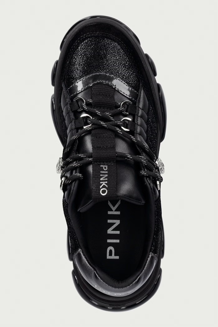 Pinko Athena 01 sneakers γυναικεία μαύρο SS0195.P002.Z99