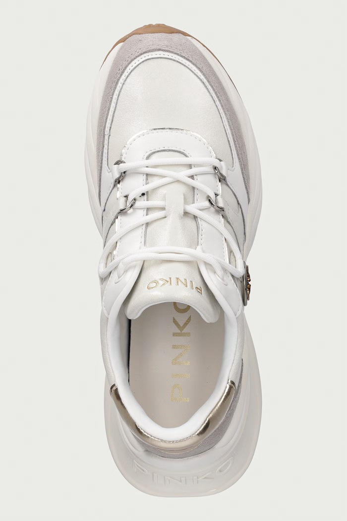 Pinko Ariel 36 sneakersy damskie beżowy SS0215.P021.Z12