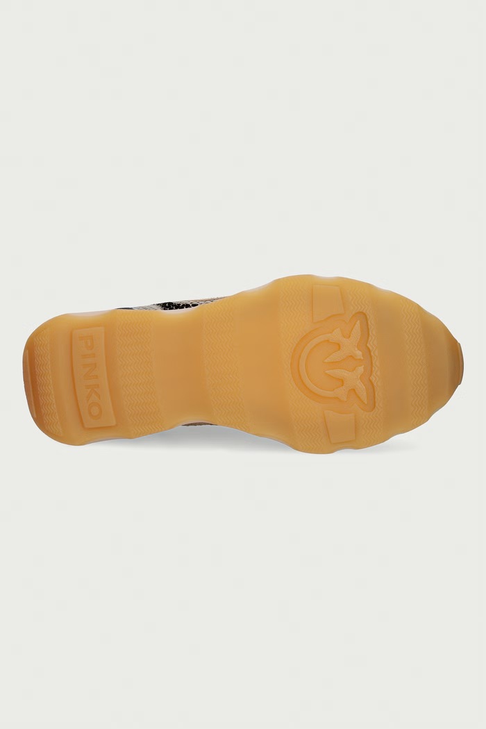 Pinko Zoe 12 sneakers γυναικεία SS0231.P180.M42 μπεζ