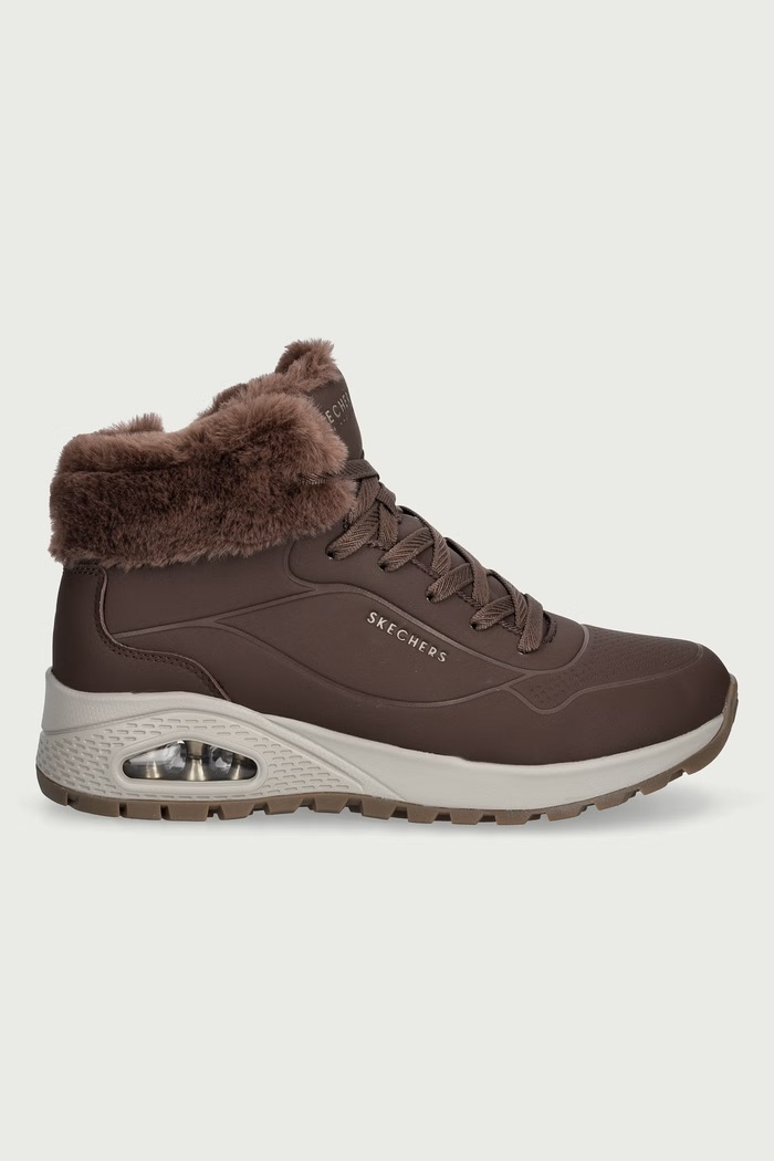 Skechers UNO RUGGED śniegowce damskie 190285 brązowy AW26