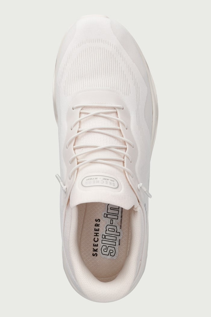 UNO GLIDE-STEP sneakersy damskie Skechers 190115 beżowy