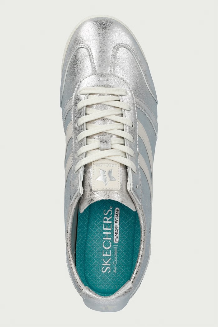 TOPNOTCH SHIMMER CHIC sneakersy damskie Skechers 185501. szary