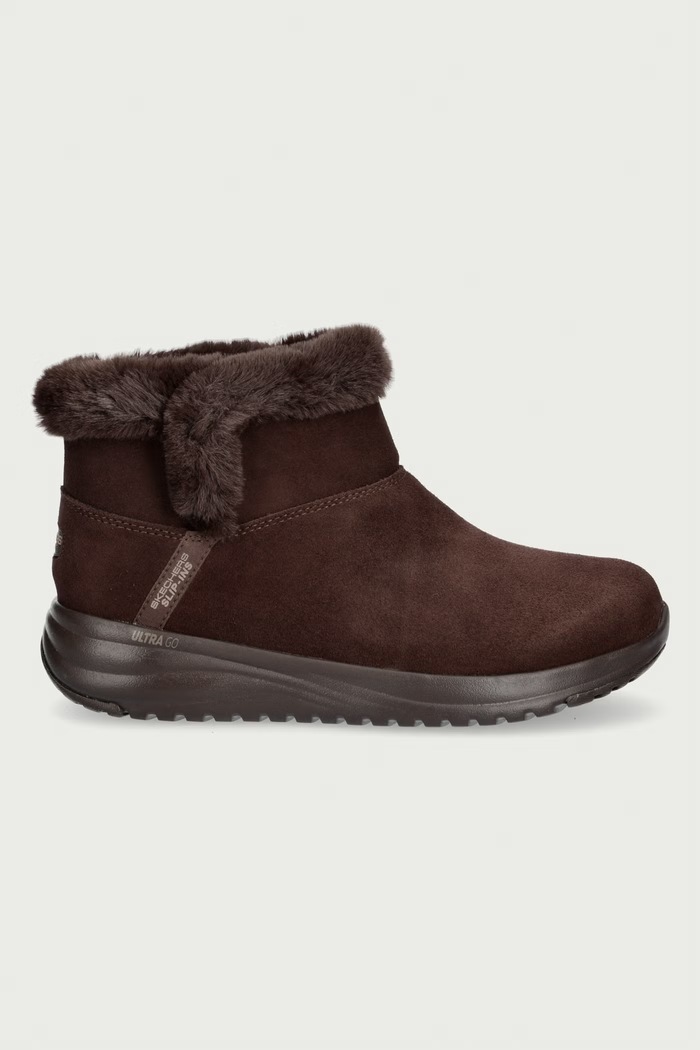 Skechers ON-THE-GO STELLAR - DAPHNE śniegowce damskie 144740 brązowy AW26