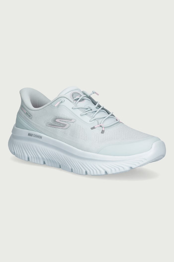 Skechers Buty treningowe damskie GO WALK MAX CUSHIONING HYPER turkusowy 125881