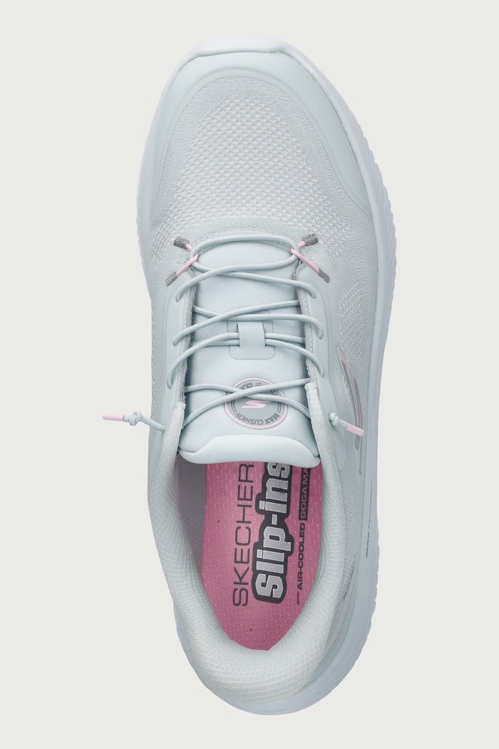 Buty treningowe damskie GO WALK MAX CUSHIONING HYPER Skechers 125881 turkusowy