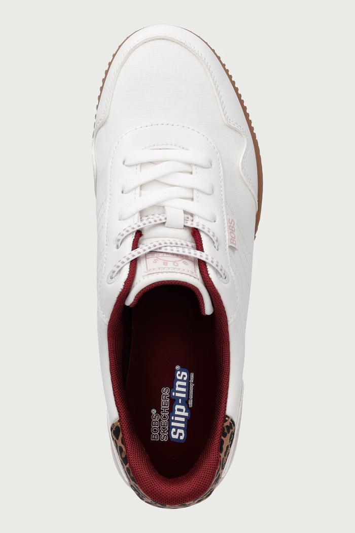 BOBS STARLIGHT sneakersy damskie Skechers 114890 biały