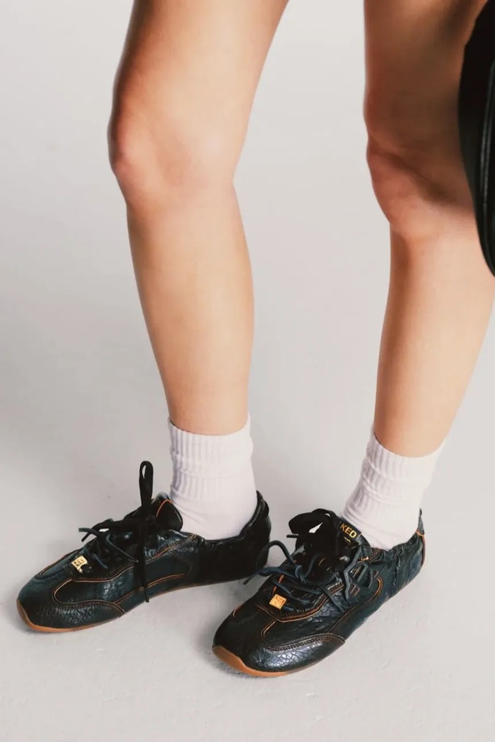 Naked Wolfe Soul sneakers γυναικεία δερμάτινα Soul.Black.Aviator