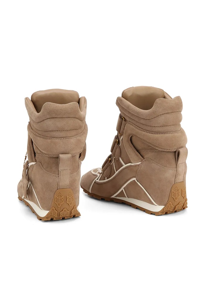 Element sneakersy damskie zamszowe Naked Wolfe Element.Mushroom.Suede beżowy
