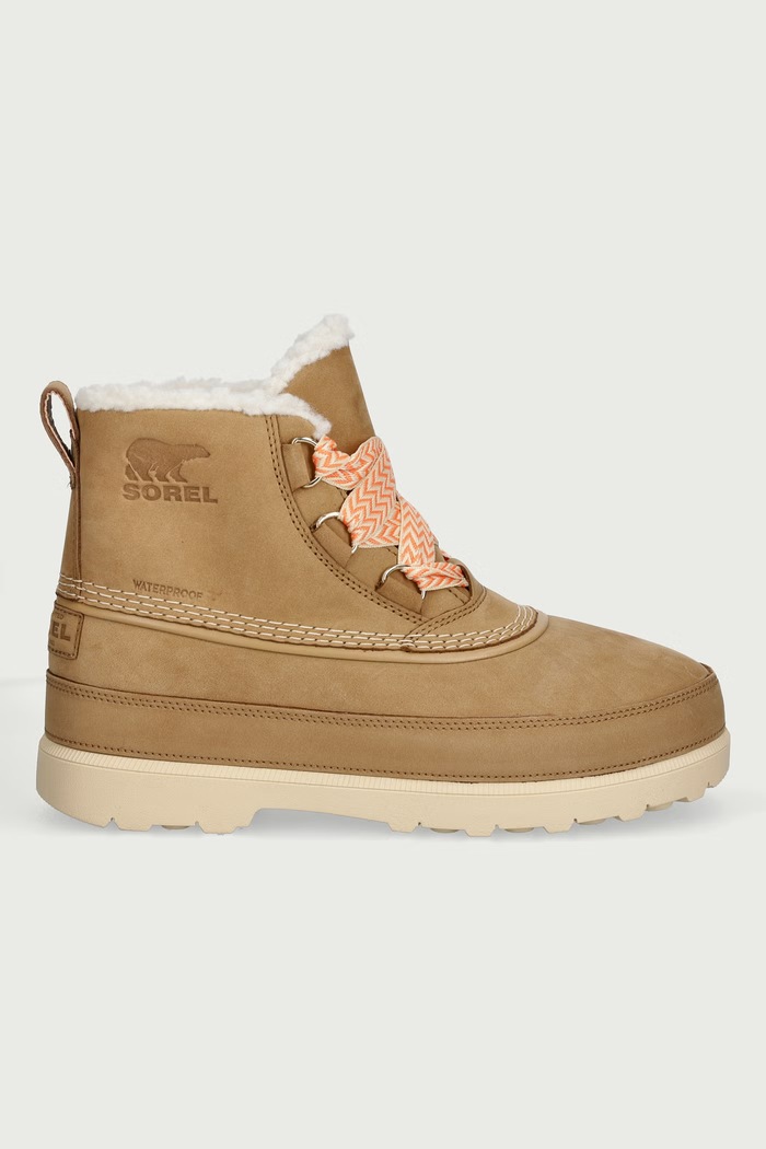 Sorel W AMBLER FIRESIDE CHUKKA buty damskie skórzane 2175061263 brązowy AW26