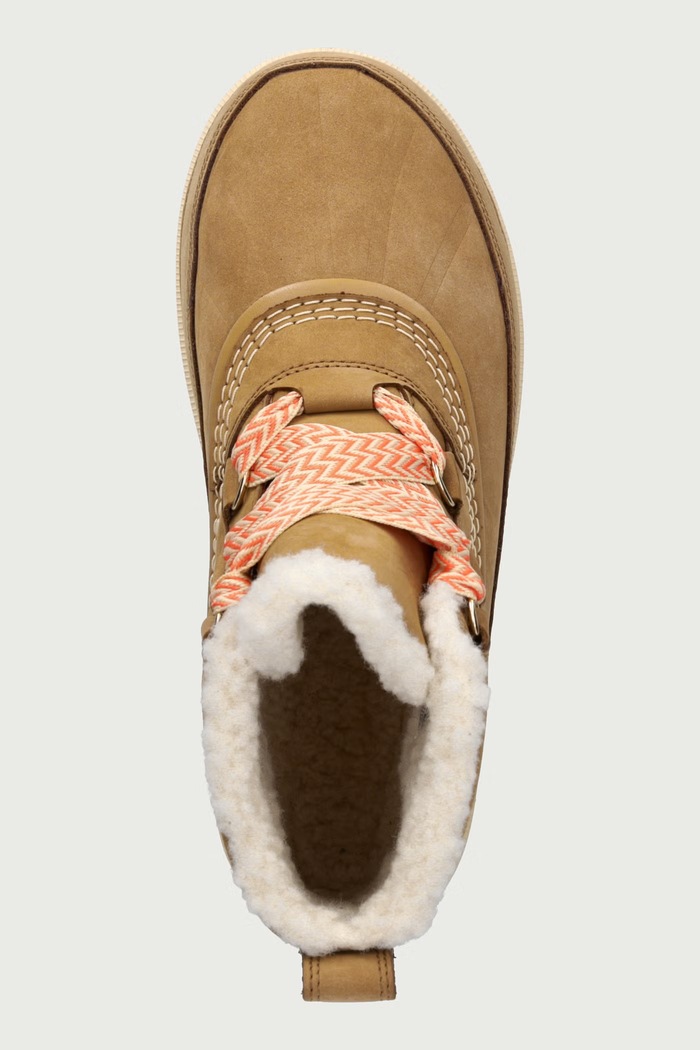 W AMBLER FIRESIDE CHUKKA buty damskie skórzane Sorel 2175061263 brązowy