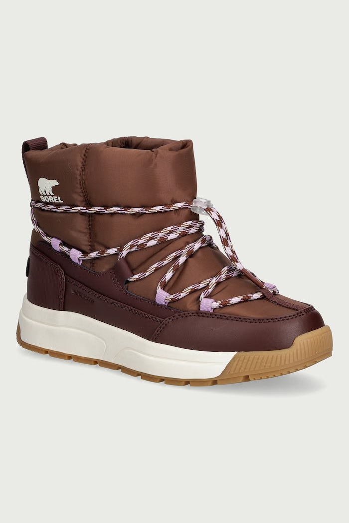 Sorel WHITNEY III SLIP-ON WP śniegowce damskie brązowy 2138501244