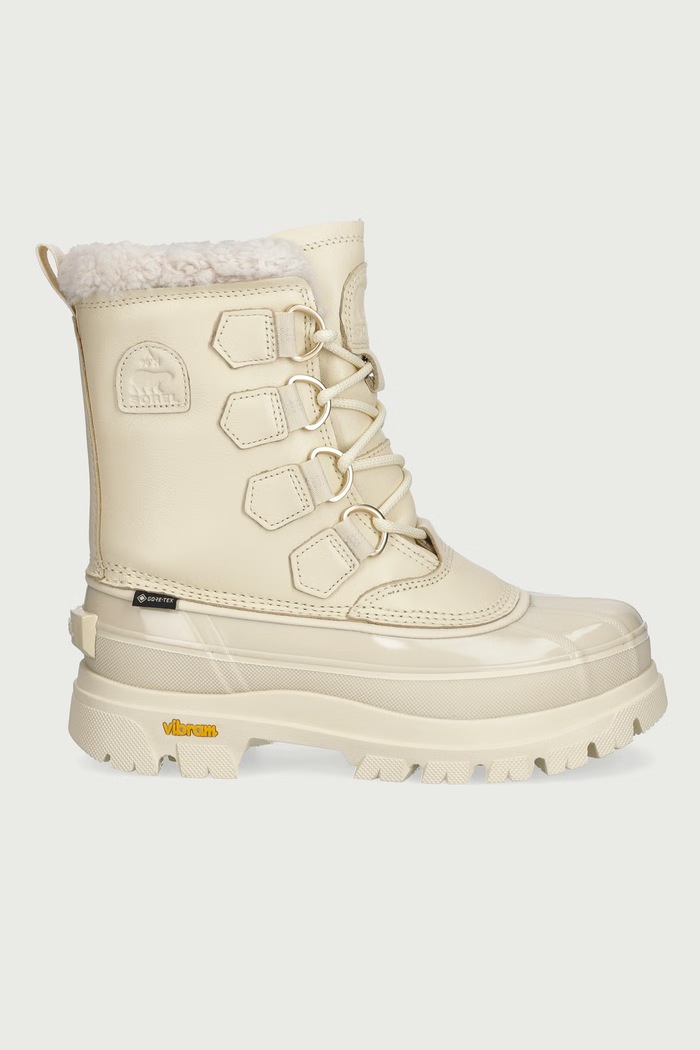Sorel W CARIBOU HORIZON GTX śniegowce damskie 2138461292 beżowy AW26