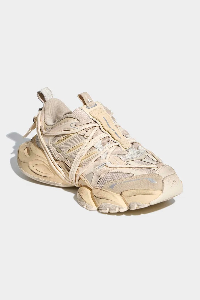 adidas Originals XLG Runner Deluxe 2.0 sneakersy na platformie damskie KZ7205 beżowy AW26