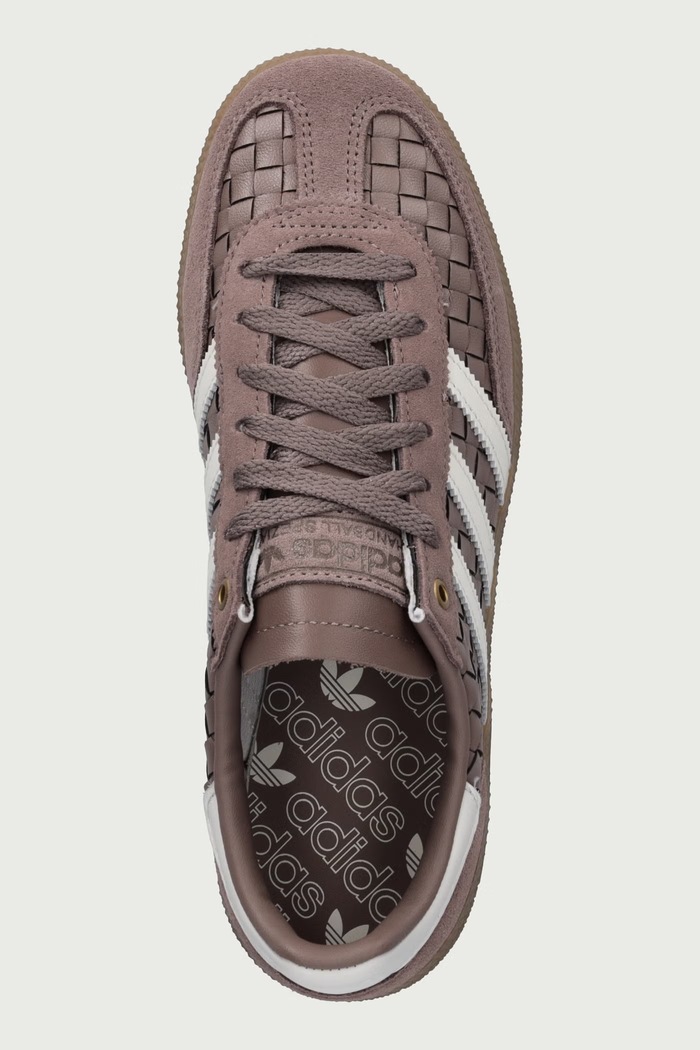 Handball Spezial sneakersy damskie skórzane adidas Originals KH8032 brązowy