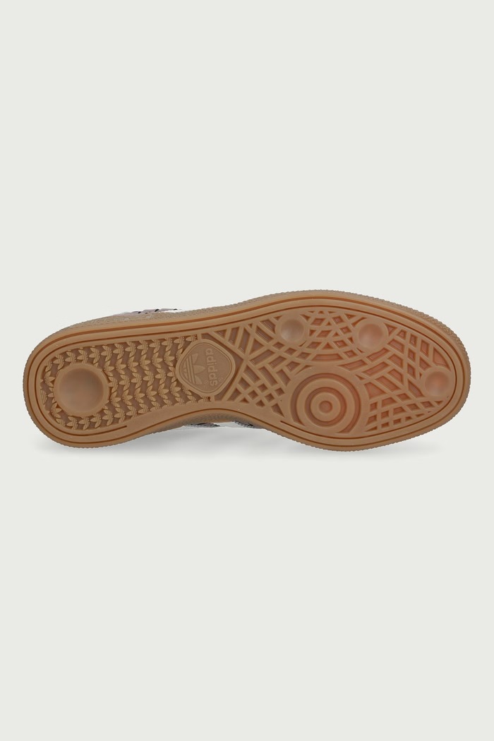 Handball Spezial sneakersy damskie skórzane adidas Originals brązowy KH8032
