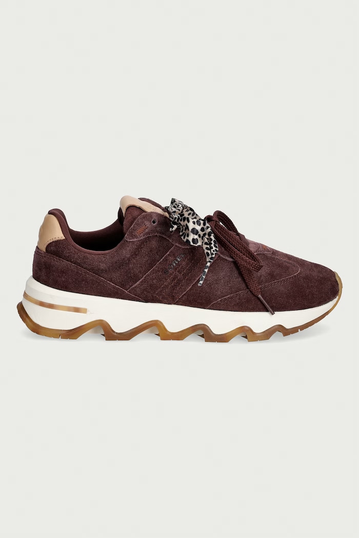 Sorel W KINETIC EMBER LX sneakersy damskie zamszowe 2170651630 fioletowy AW26
