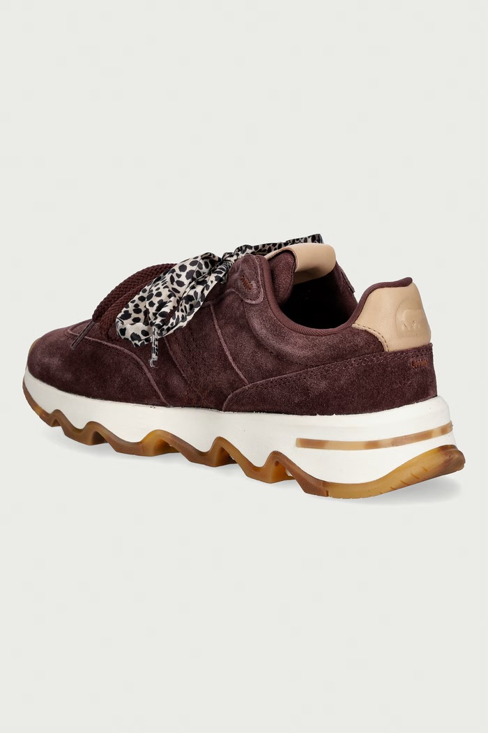 Obuwie Sorel W KINETIC EMBER LX sneakersy damskie zamszowe 2170651630 fioletowy