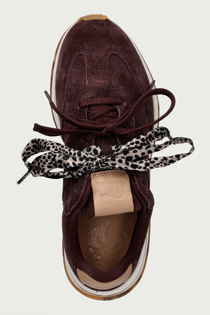 Sorel W KINETIC EMBER LX sneakersy damskie zamszowe fioletowy 2170651630