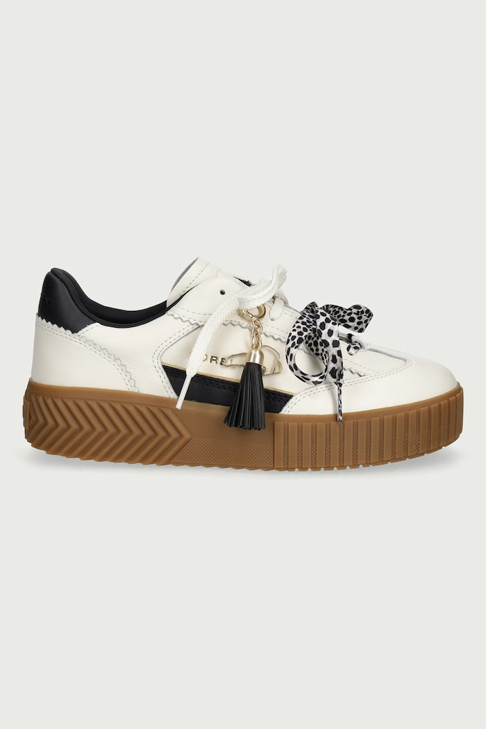 Sorel ONA AVE CHARM sneakersy damskie skórzane 2164711117 beżowy AW26