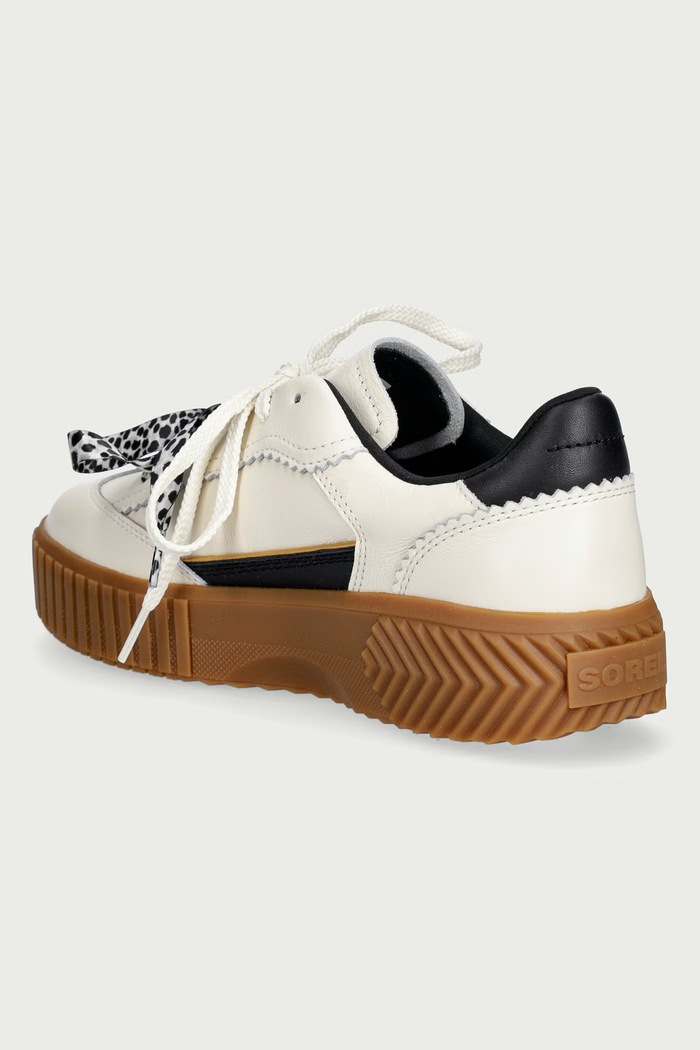 Obuwie Sorel ONA AVE CHARM sneakersy damskie skórzane 2164711117 beżowy