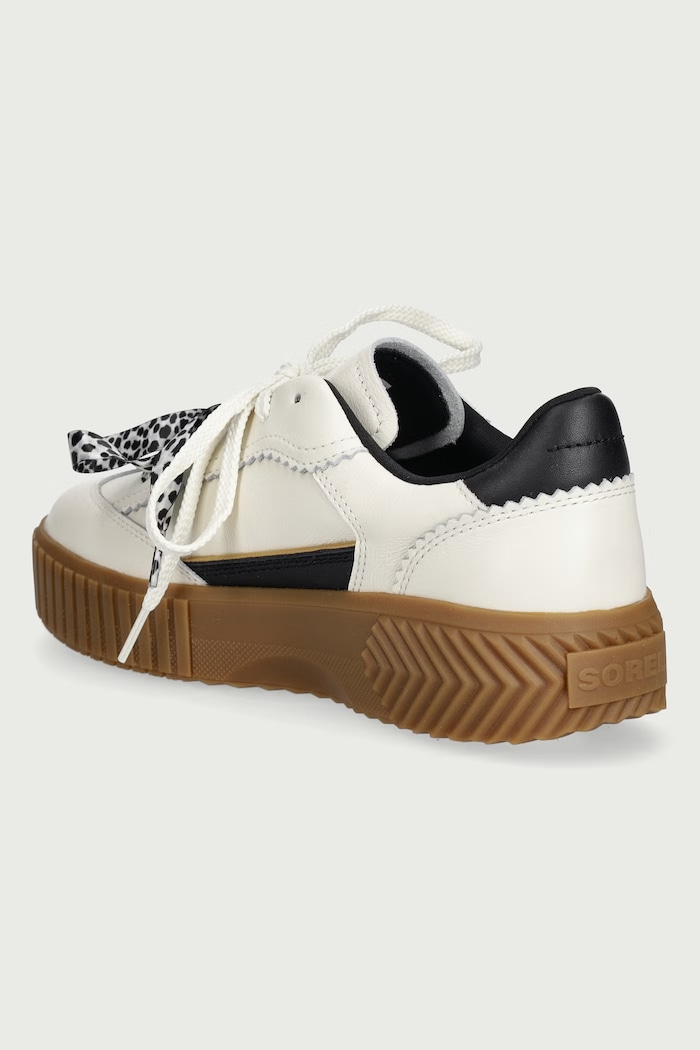 Obuwie Sorel ONA AVE CHARM sneakersy damskie skórzane 2164711117 beżowy