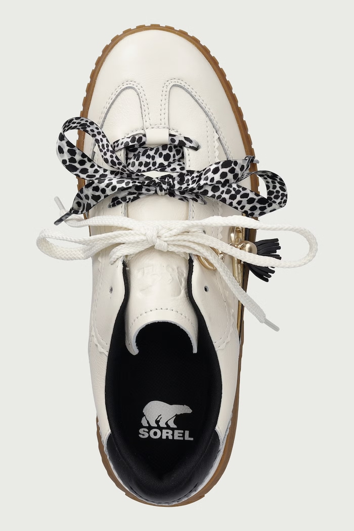 ONA AVE CHARM sneakersy damskie skórzane Sorel 2164711117 beżowy