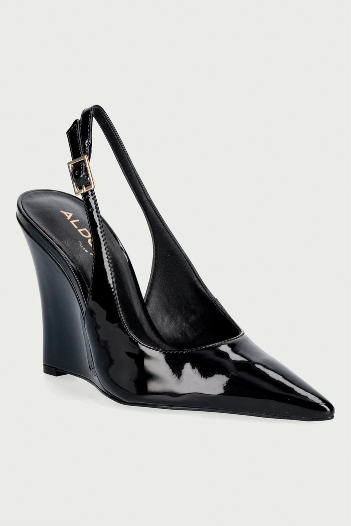 Aldo Γόβες STESSYWEDGE μαύρο 14422849.STESSYWEDGE