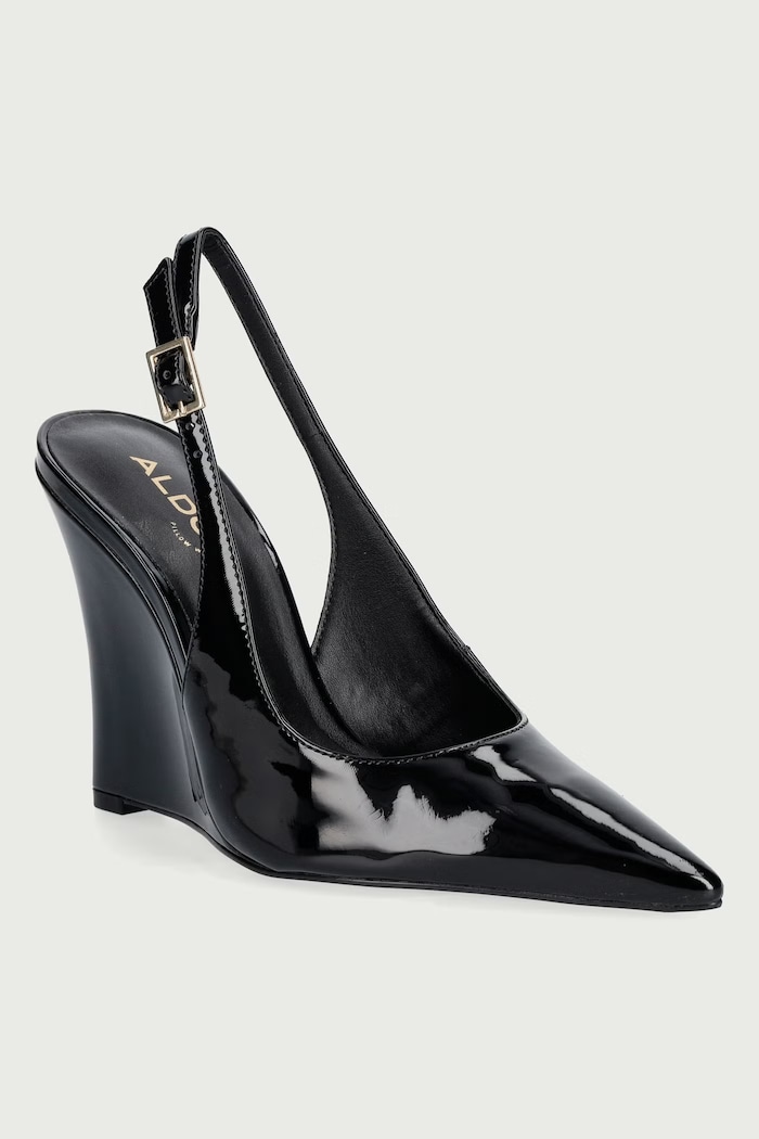 Aldo Körömcipő STESSYWEDGE fekete 14422849.STESSYWEDGE