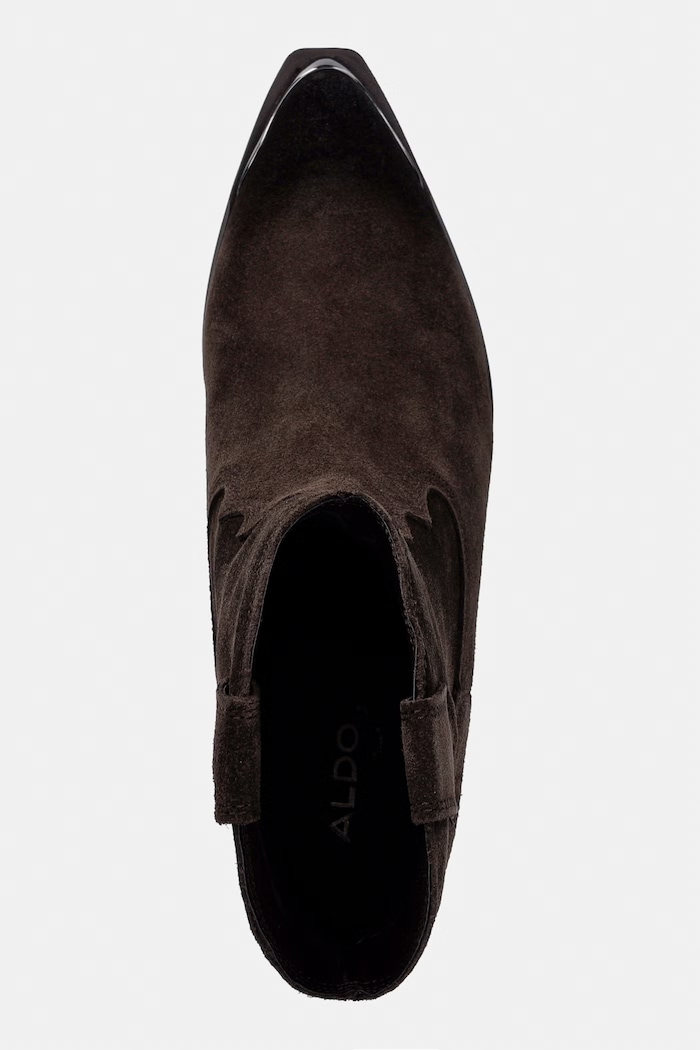 Aldo καουμπόικες μπότες γυναικείες σουέτ VALLEY καφέ 14404717.VALLEY
