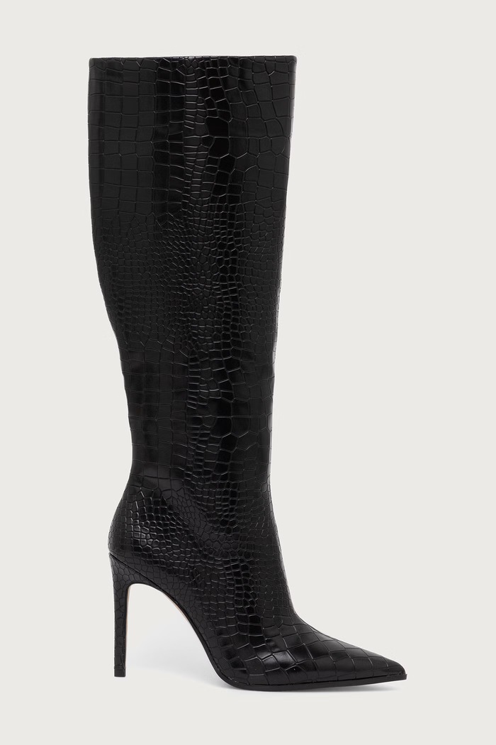 Aldo Visoke čizme za žene ALABRENDA 14393239.ALABRENDA crna AW26