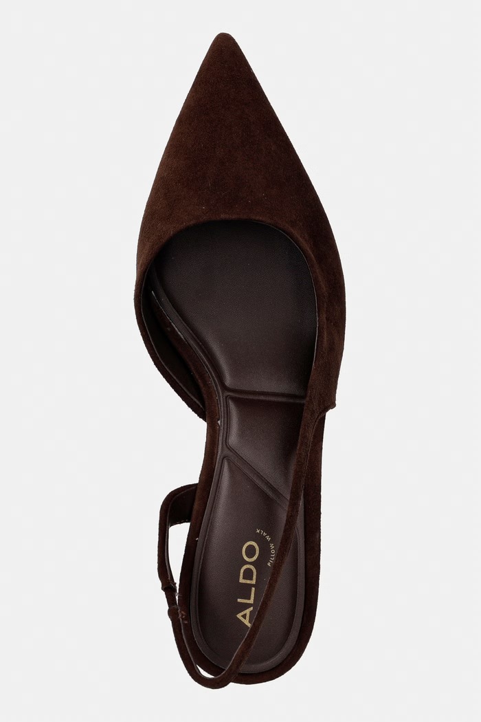 Aldo στιλέτο σουέτ STESSYLOWSLING καφέ 14402997.STESSYLOWSLING