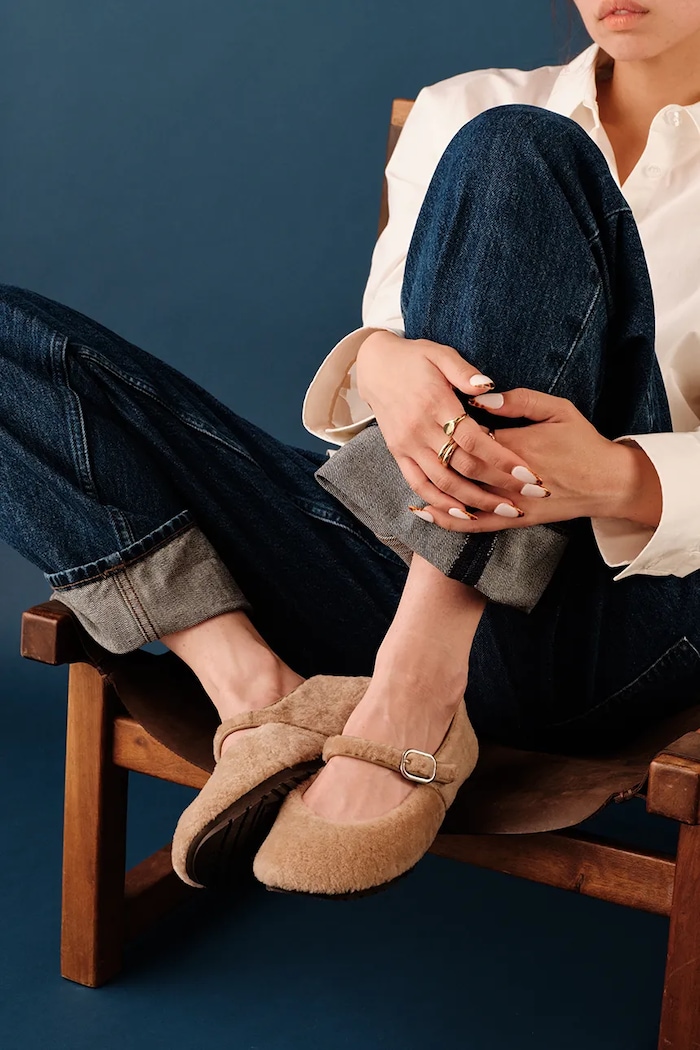 UGG Baleriny W Quill Ballet Flat 1190171.BCHW